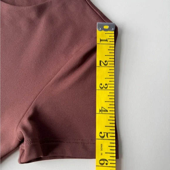 ARITZIA Babaton Contour Short Sleeve Tee - Mocha Brown-2XS - Picture 10 of 13